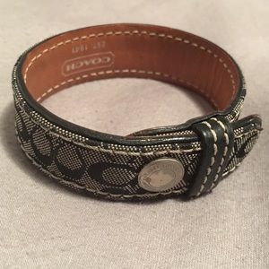 Coach - Black “C” Bracelet